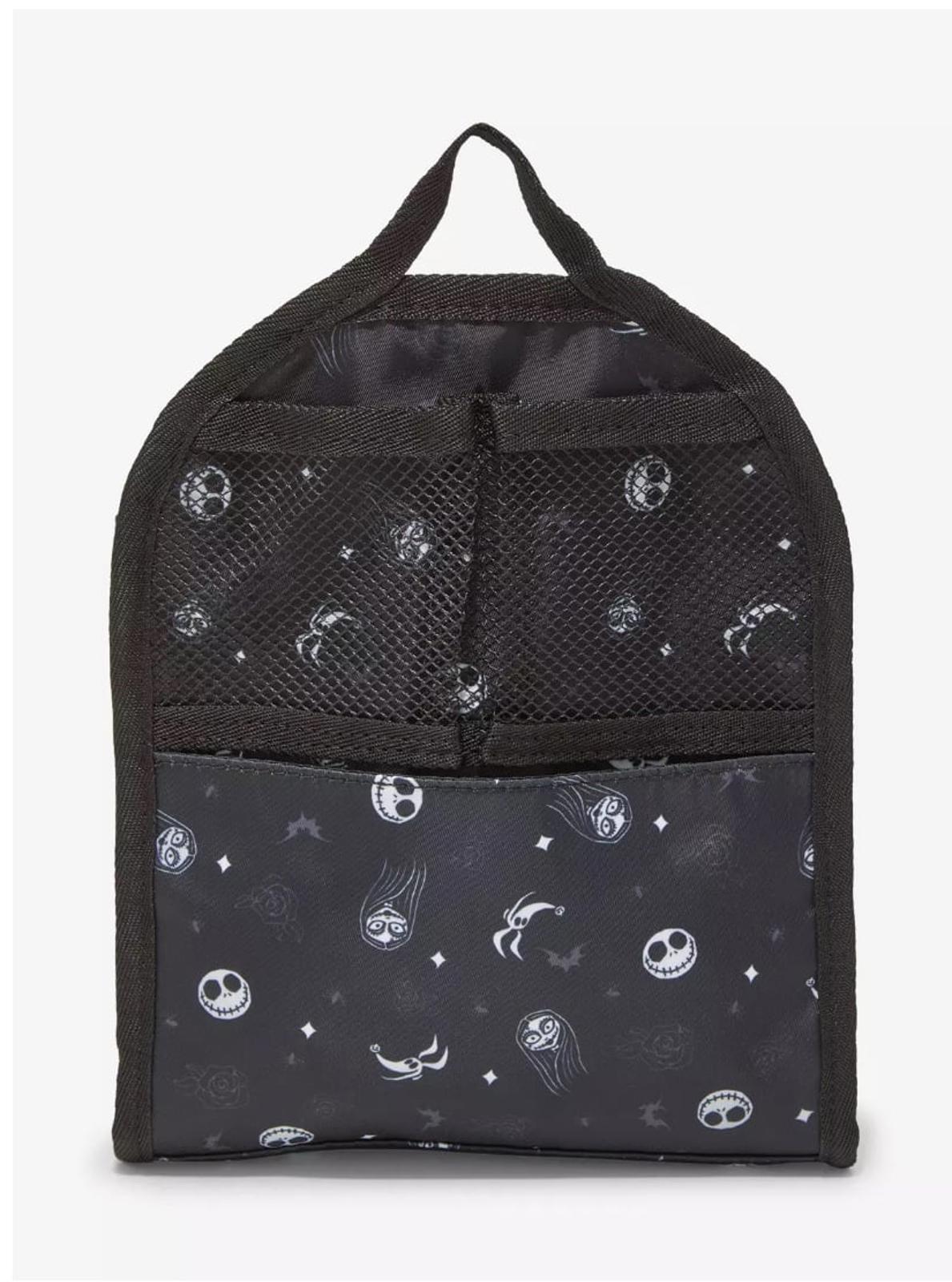 Disney The Nightmare Before Christmas Jack & Sally AOP Mini Backpack Organizer