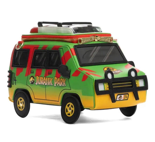 Loungefly Universal Jurassic Park Safari Tour Vehicle Light Up Figural Crossbody