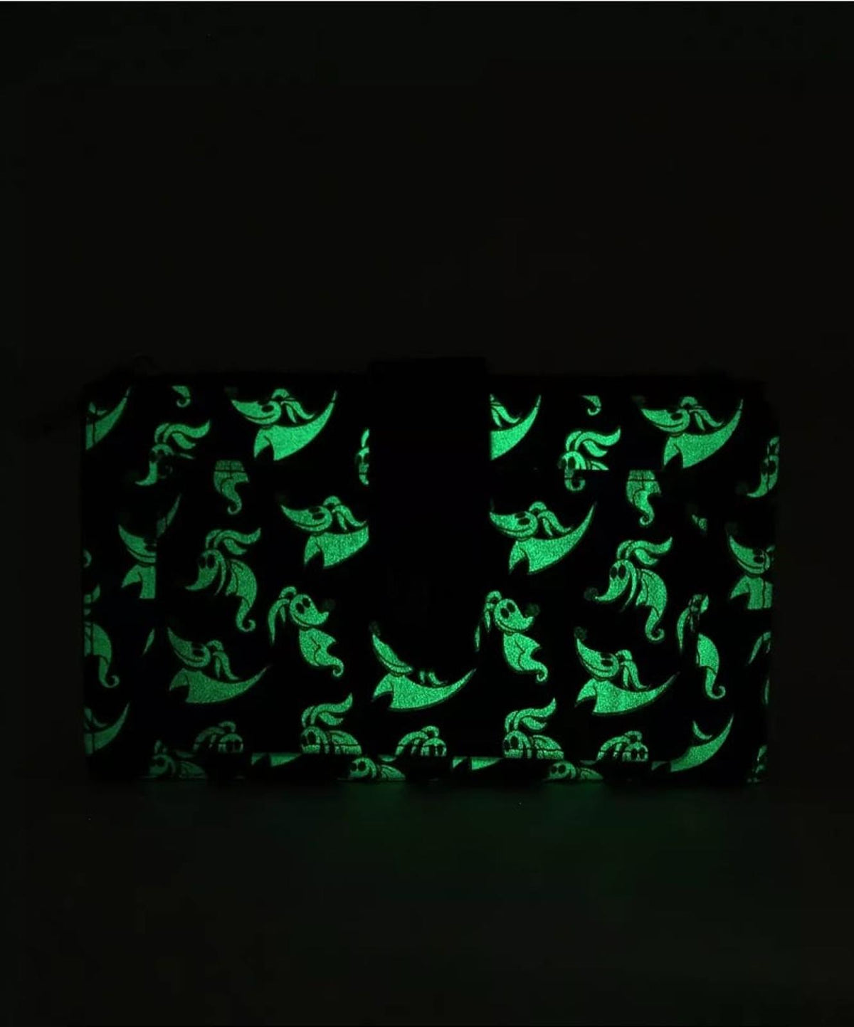 Loungefly Disney The Nightmare Before Christmas Zero Allover Print GITD Wallet