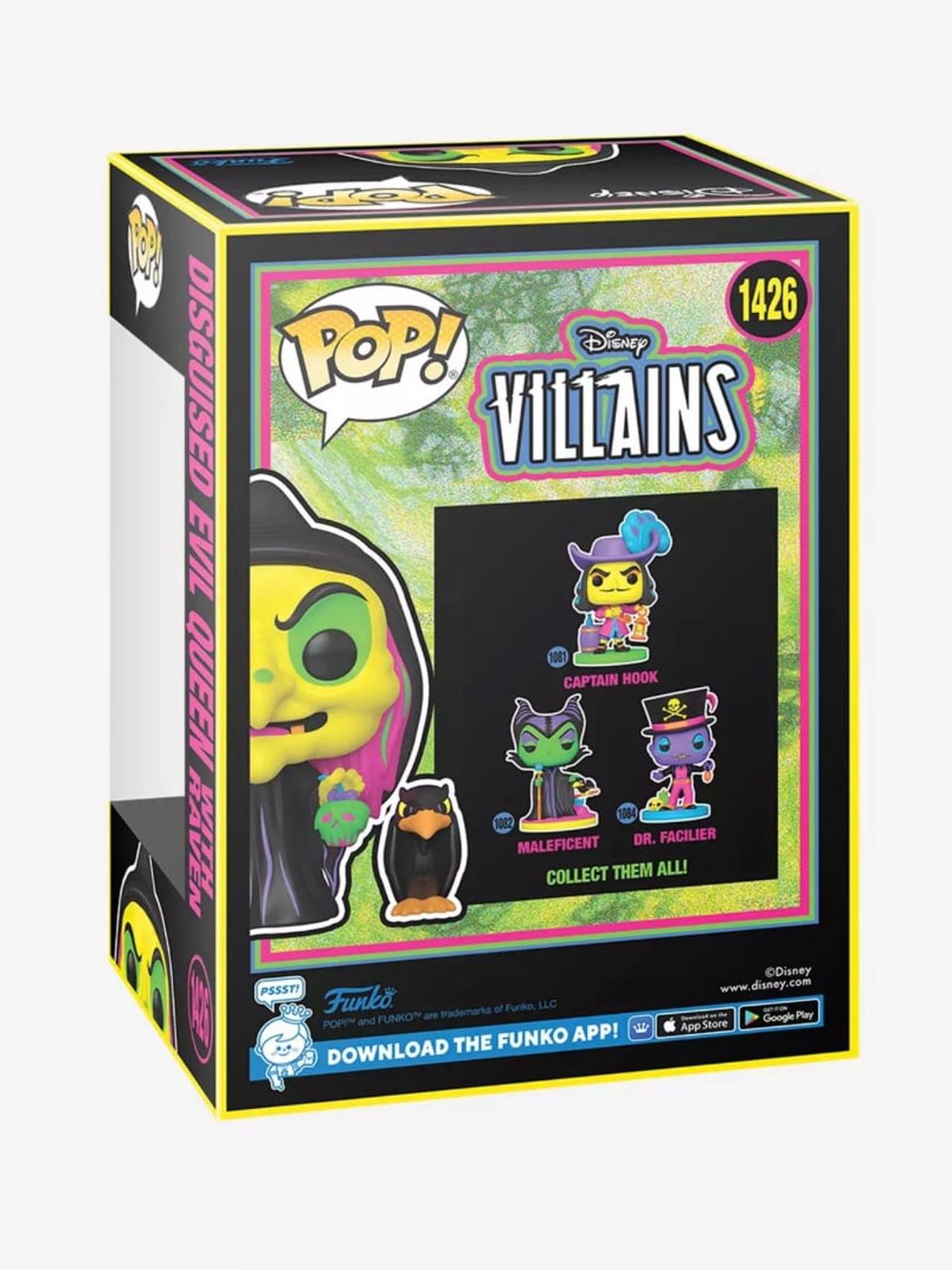 Funko Pop! Disney Villains Snow White and 7 Dwarfs Disguised Evil Queen w/Raven