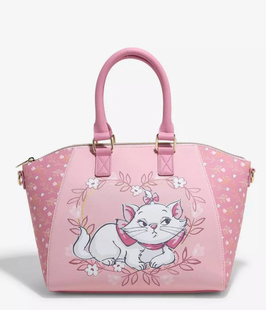 Loungefly Disney The Aristocats Marie Flowers Satchel Bag